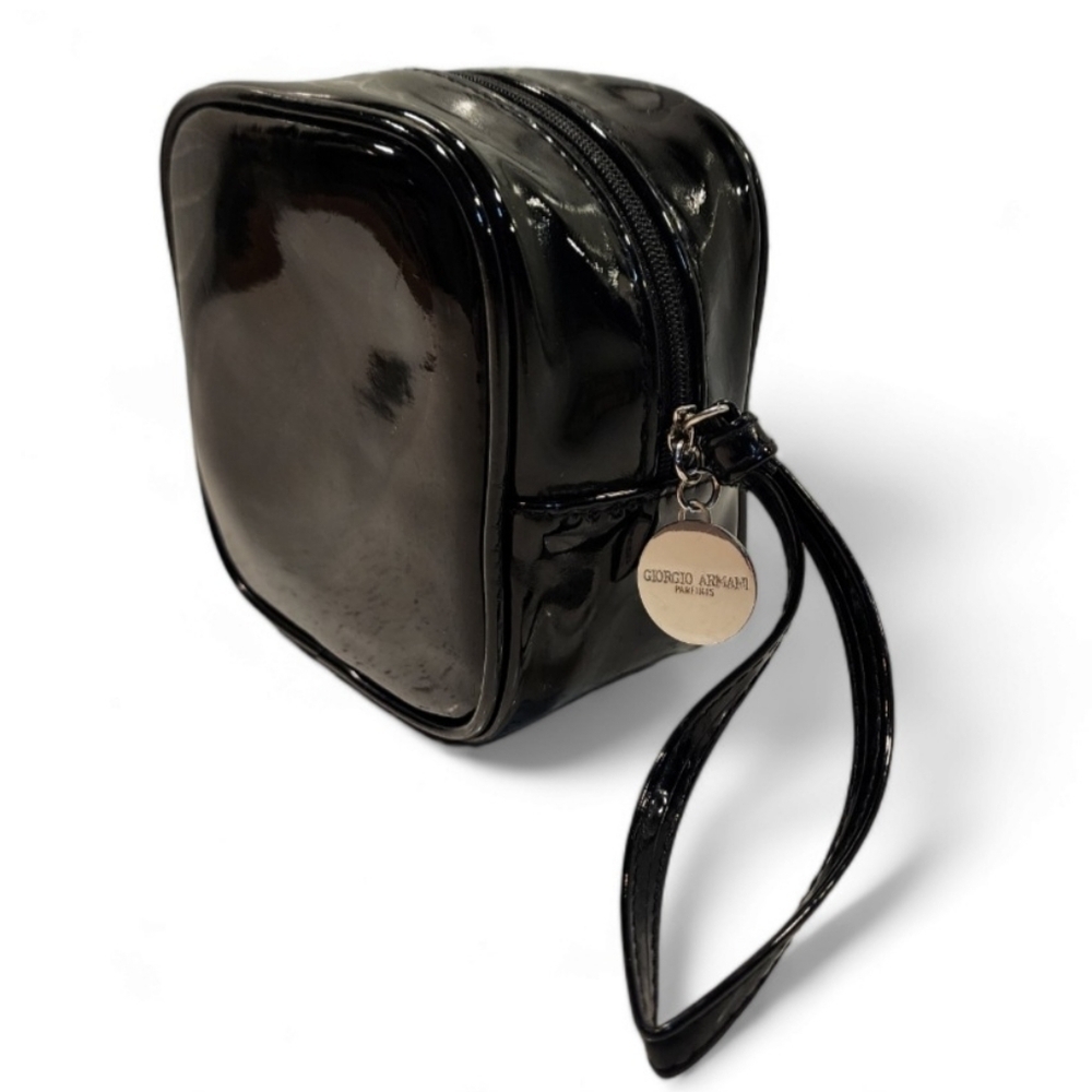 Giorgio Armani makeup pouch cosmetic case travel bag organizer - Picture 4 of 11